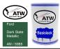 Preview: Ford, Dark Slate Metallic, 4M / 5985: 500ml Lackdose, von ATW Autoteile West.